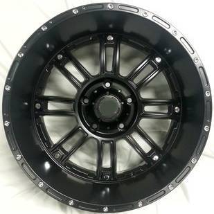 Full Throttle Off-Road 8033 Matte Black Wheels