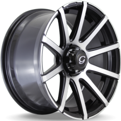 G-Line G0036 Machined Black Wheels