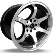 G-Line G6011 Machine Black Wheels