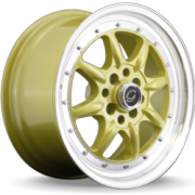 G-Line G8006 Gold Machined Wheels