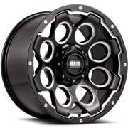 Grid Off-Road GD8 Gloss Black Milled Wheels