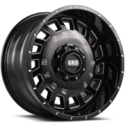 Grid Off-Road GD3 Gloss Black Milled Wheels