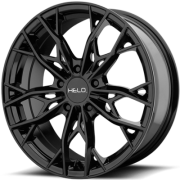 Helo HE907 Gloss Black Wheels