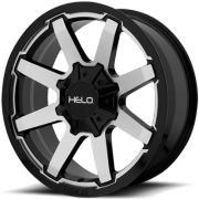 Helo HE909 Machine Black Wheels