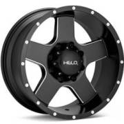 Helo HE886 Black Milled Wheels