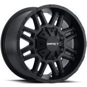 Impact Interceptor Satin Black Wheels