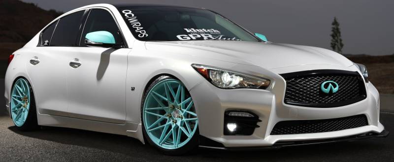 Klutch Wheels on Infiniti Q50