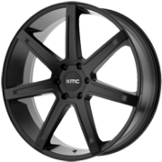 KMC KM700 Satin Black Wheels