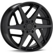 KMC KM699 Two Face<br>Satin Black Wheels