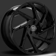 Lexani Cyclone Gloss Black Wheels