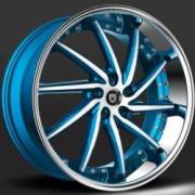 Lexani Artemis Blue and White Custom Wheels