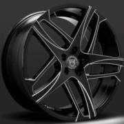 Lexani Bavaria Black Machine Wheels