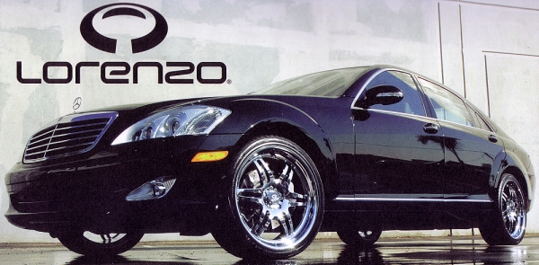 Lorenzo WL11 Forged Chrome Alloy Rims on Mercedes
