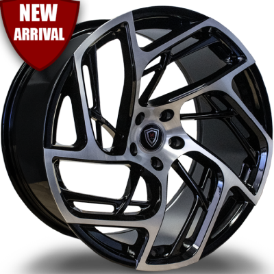 Marquee M1002 Black Machined Wheels