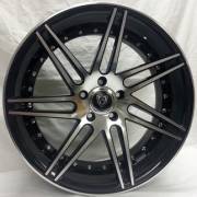 Marquee 3266 Black Machined Wheels