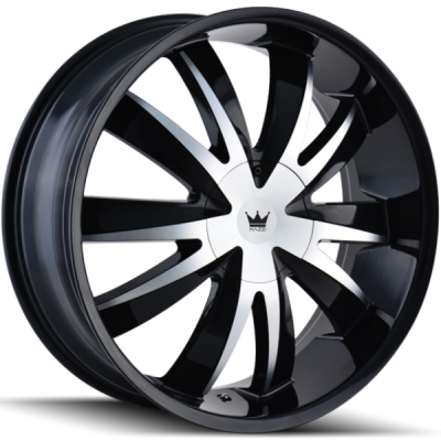 Mazzi 337 Edge Machine Black Wheels