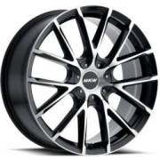 MKW M123 Black Machined Wheels