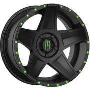 Monster Energy 648B Satin Black Wheels