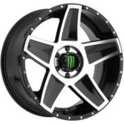 Monster Energy 648MB Machine Black Wheels