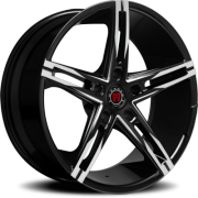 Morder MS-003 Black Machined Wheels