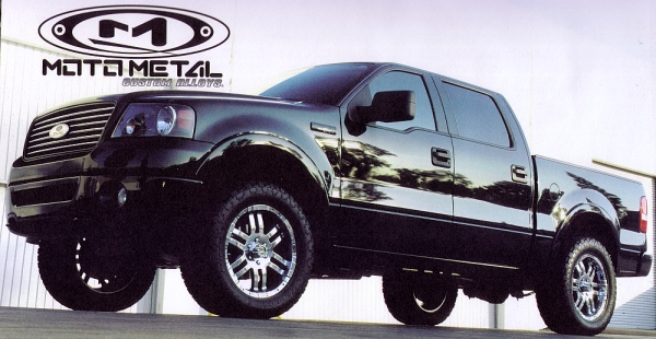 Ford F150 on Moto Metal MO951 Chrome Alloy Wheels