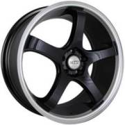 Neoz NZ5006 Black Wheels with Machined Lip