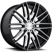 Niche M165 Anzio Black Machined Wheels