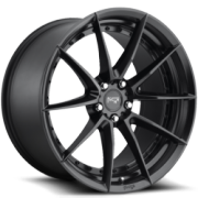 Niche M196 Sector Satin Black Wheels