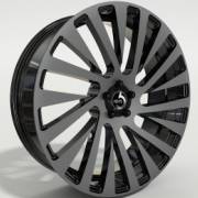 Pente Vigor Black Black Wheels