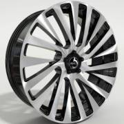 Pente Vigor Brushed Black Wheels