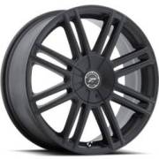 Platinum 434 Orion Satin Black Wheels