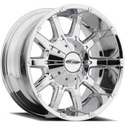 Pro Comp 10 Gauge Series 6050 Chrome Wheels