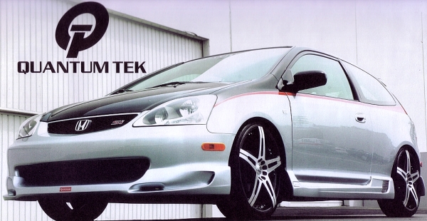 Honda with Quantum Tek QT103 Black Machined