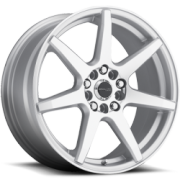 Raceline 131S Evo Silver Wheels