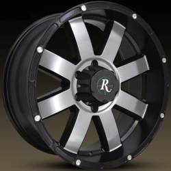 Remington 8-Point Machined Black Wheels