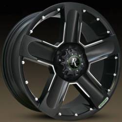 Remington High-CountrySatin Black MilledWheels