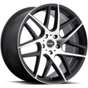 RSR R702 Black Machined Wheels