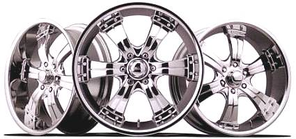 Sacchi S.9 Chrome Alloy Wheels