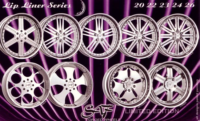 SAF FORGED ALLOY WHEELS