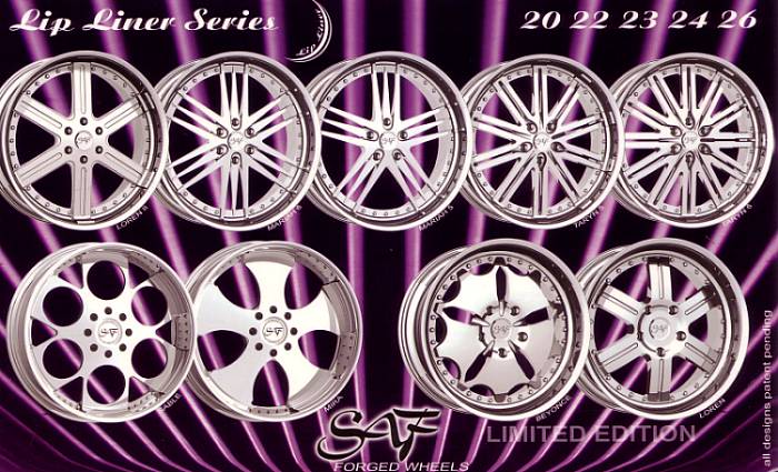 SAF FORGED ALLOY WHEELS