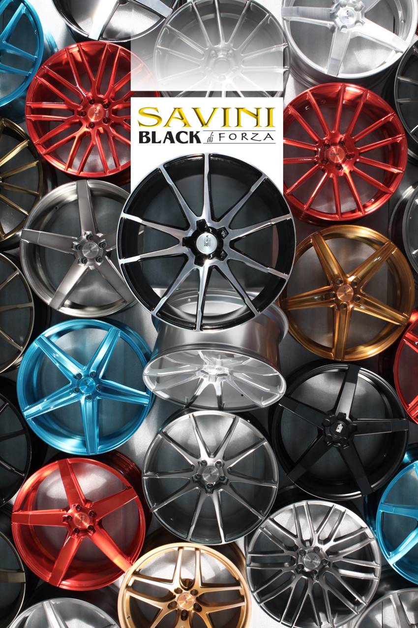 Savini Black de Forza Wheels