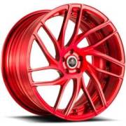 Savini Forged SV62-D DuoBlock Brushed Red Wheels