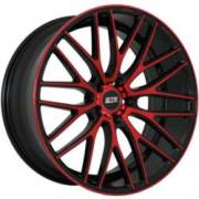 STR 615 Black and Red Wheels