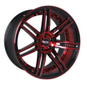 STR 619 Candy Red Wheels