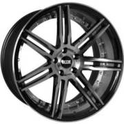 STR 619 Machine Black Wheels