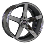 STR 607 Black Chrome Wheels