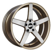 STR 607 Champaigne Machined Wheels