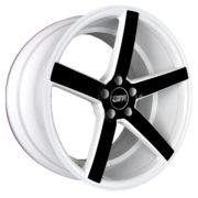 STR 607 Black and White Wheels