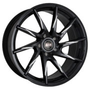 STR 621 Black Milled Wheels