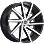 Strada Sega 20x8.5 Machine Black Wheels